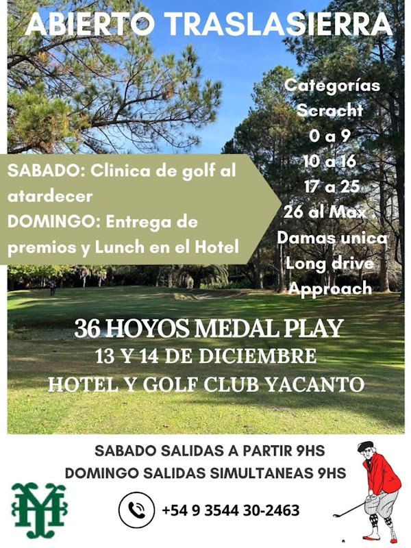 Abierto Traslasierra ⛳🏌🏽‍♂️