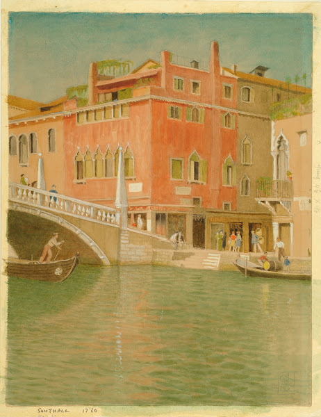 Ponte Cannareggio Venice Italy 1937