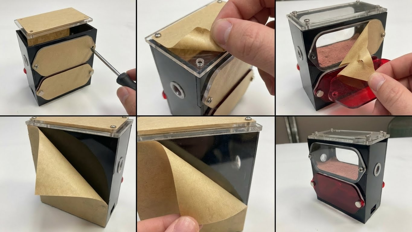 Odstranění fólií