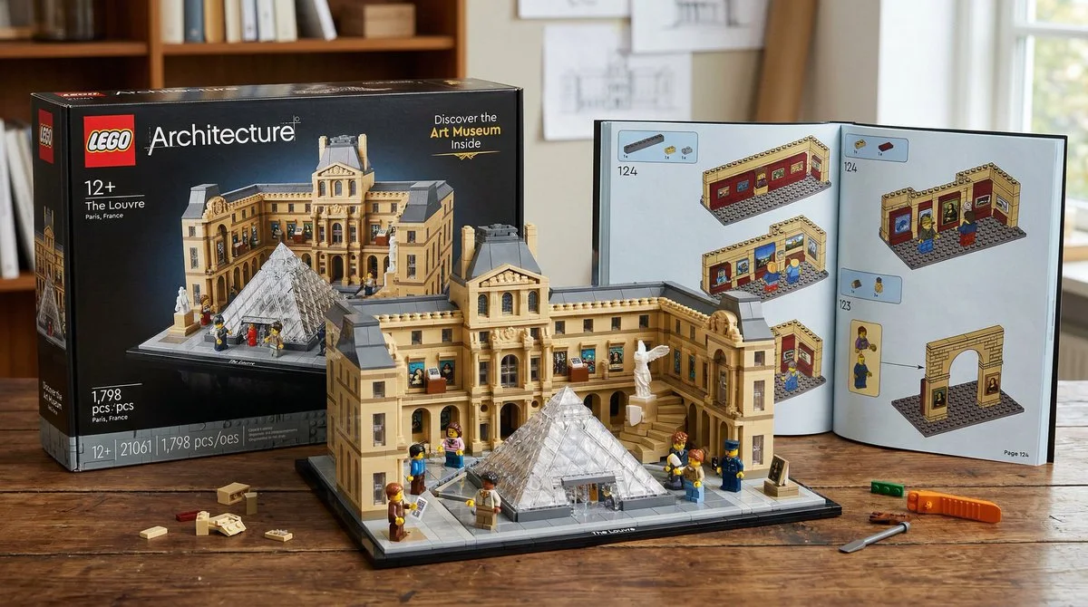 Set de Lego de [Lugar, Película] con caja e instrucciones