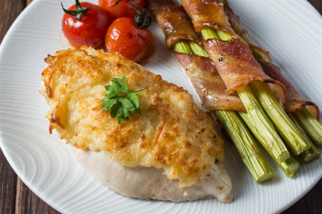 Ức Gà Nướng Phô Mai Mayonnaise