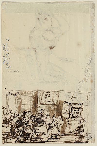 People at a Table c 1825