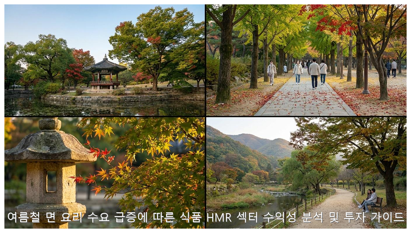 여름철 면 요리 수요 급증에 따른 식품 HMR 섹터 수익성 분석 및 투자 가이드 핵심 안내 및 분석 인포그래픽 (8)