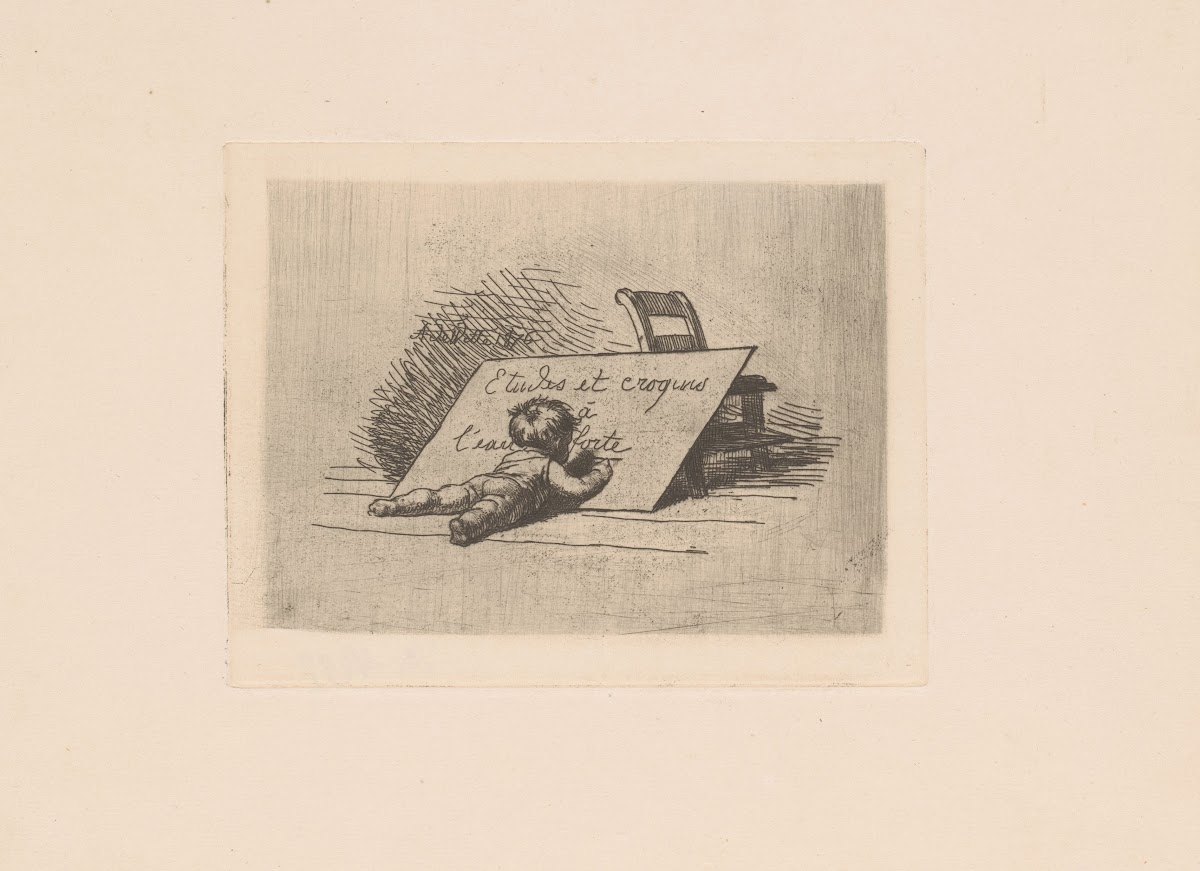 Etudes et croquis à leau forte 1876