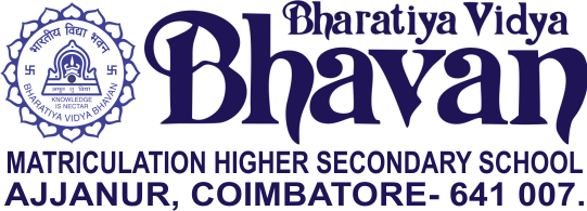 Bharatiya Vidya Bhavan MHSS Logo