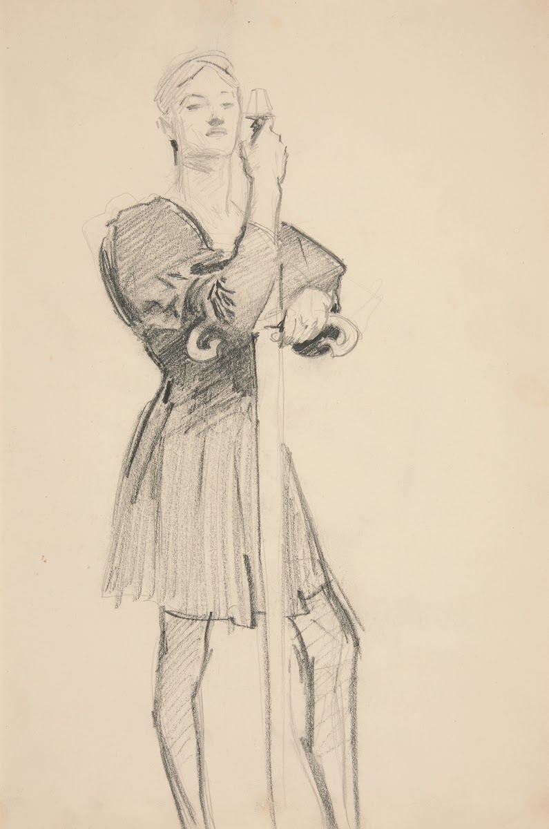 Standing Figure with aSpear