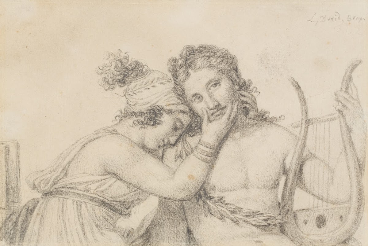 Orpheus en Eurydice circa 1817