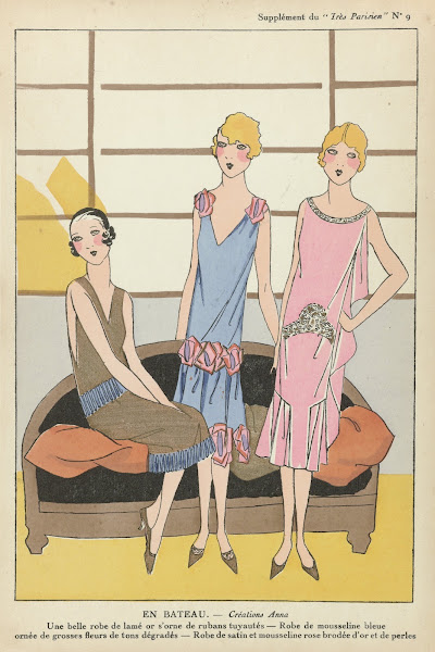 En Bateau  Créations Anna 1925