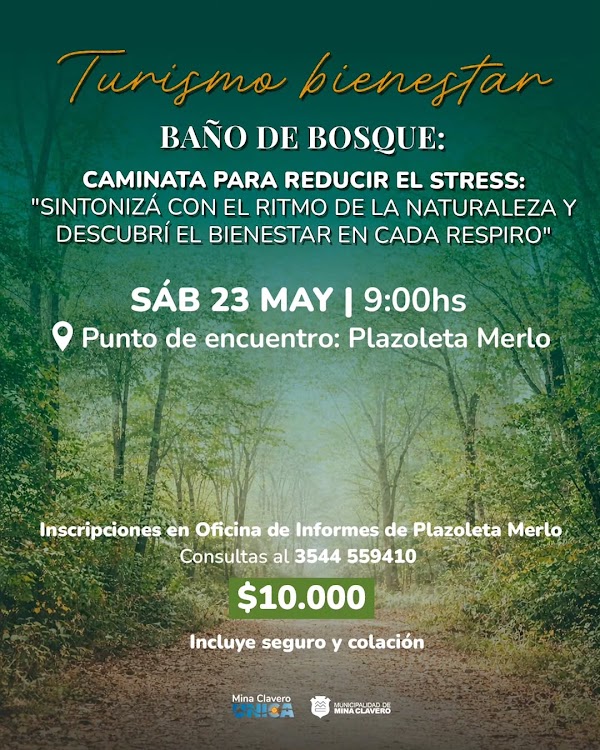 Caminata para reducir el estrés