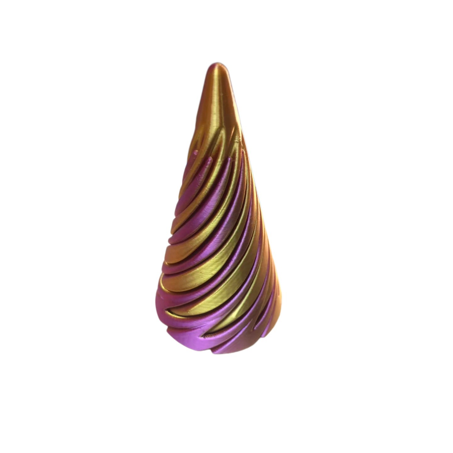 3D-gedrucktes Spiral-Pyramiden-Spielzeug