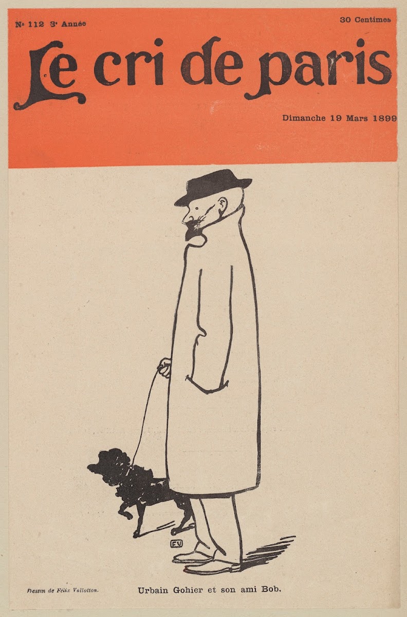 Urbain Gohier et son ami Bob 1897 1903