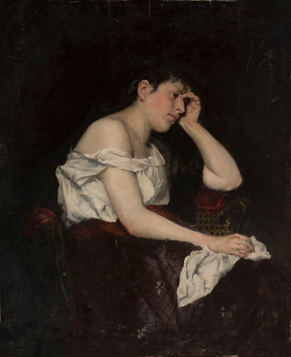 Woman in reverie 1888