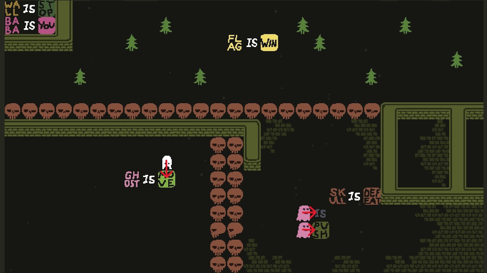 BABA IS YOU BUT PERILOUS GAME