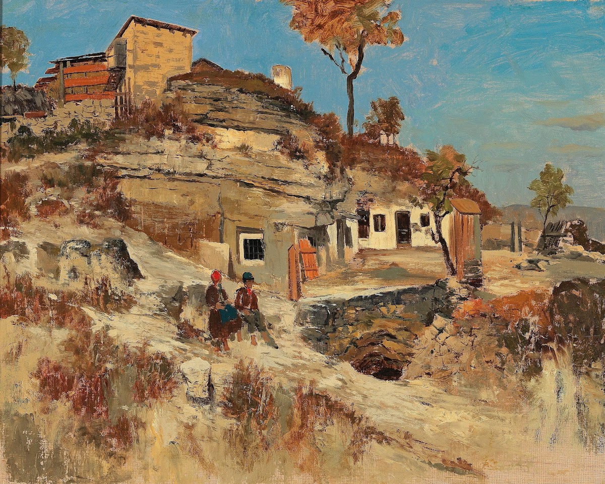 Südliche Landschaft c1878 79