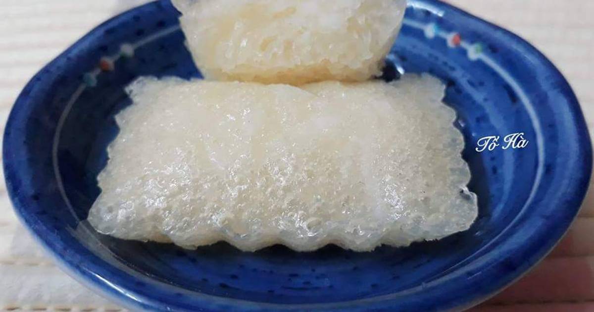 BÁNH BÒ hấp vị sầu riêng