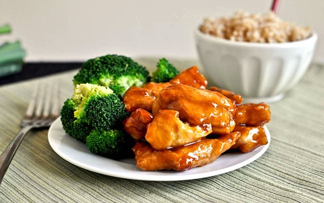 Gà Chiên Sốt Nước Tương