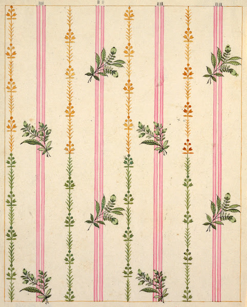 Textile Design Vertical ca 1801