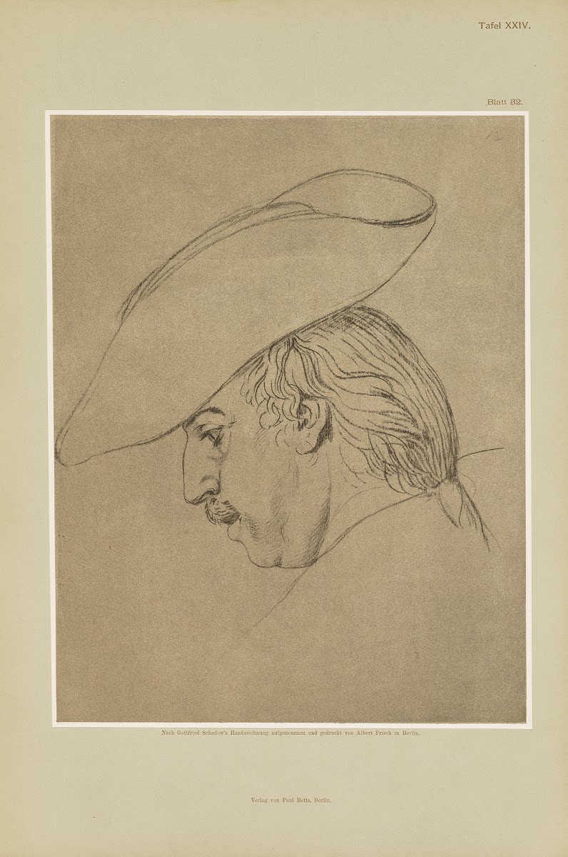 Handzeichnungen von Gottfried Schadow Pl24 1886