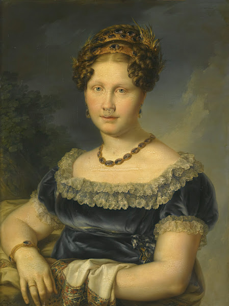 Portrait of Infanta Luisa Carlota De Borbón Princess of The Two Sicilies 1804 18