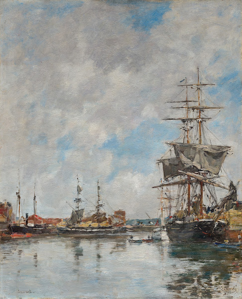 The Dock of Deauville 1891
