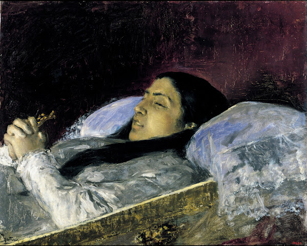 Miss Del Castillo on her Deathbed 1871