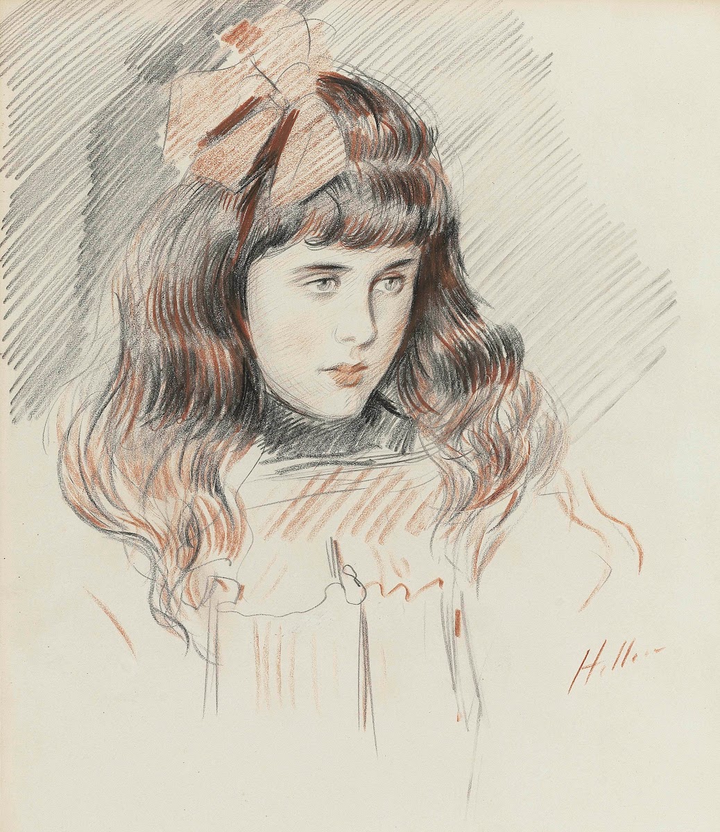 Portrait of Ellen Helleu the artists daughter