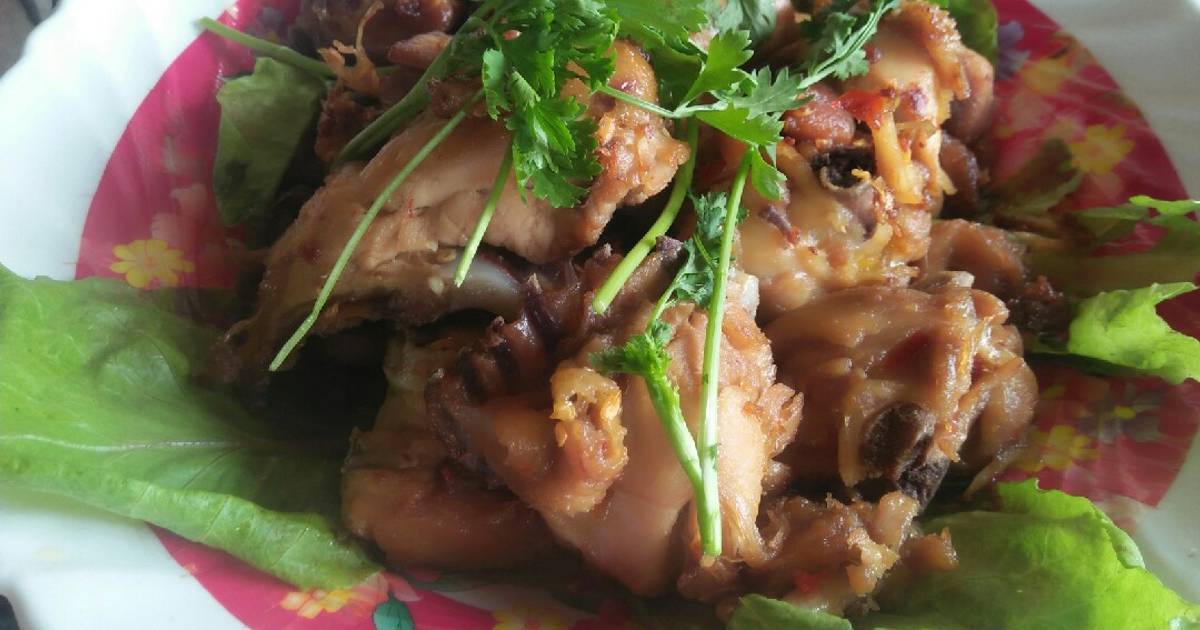 Gà Chiên Tỏi Ớt