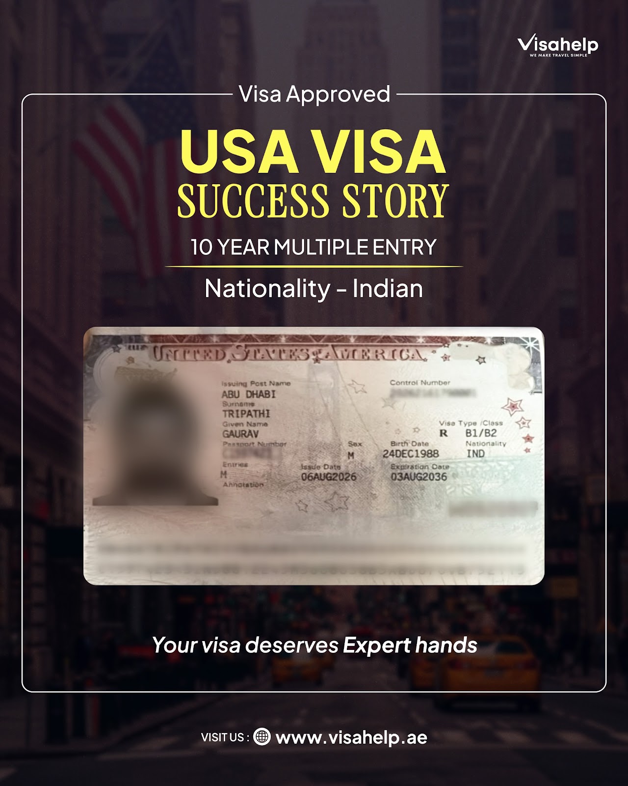 USA Visa Approval Story