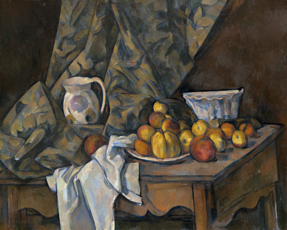 Still Life with Apples and Peaches c 1905