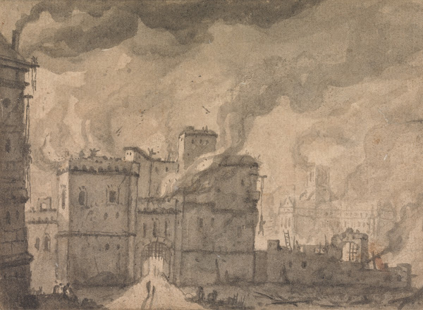 Newgate Prison the Fire of London