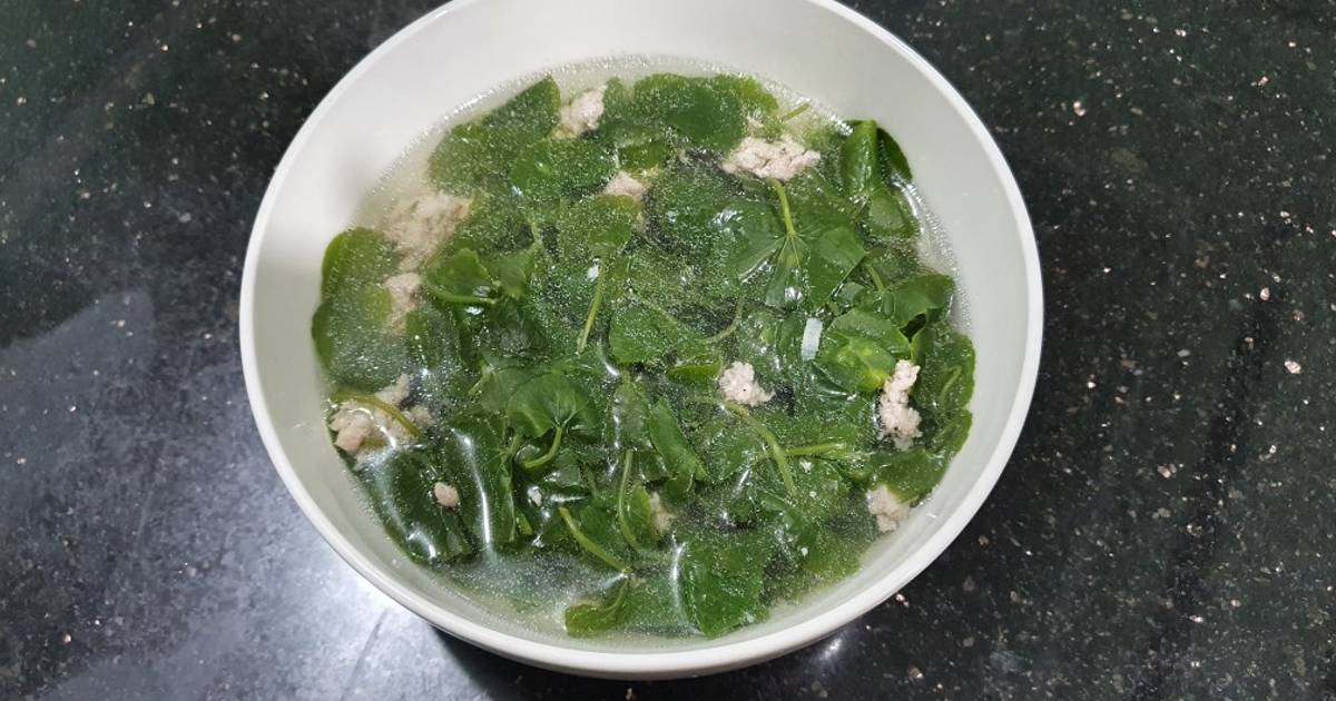 SP.0580 - Canh Rau Má Thịt Bằm