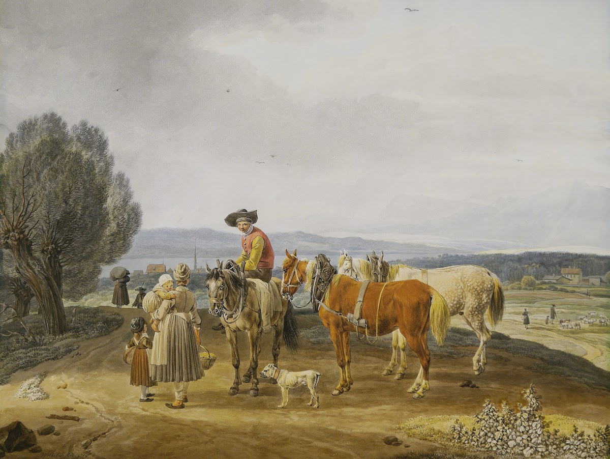 Begegnung auf der Landstraße Jeweils 1798