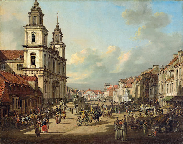 Church of the Holy Cross in Warsaw 1778