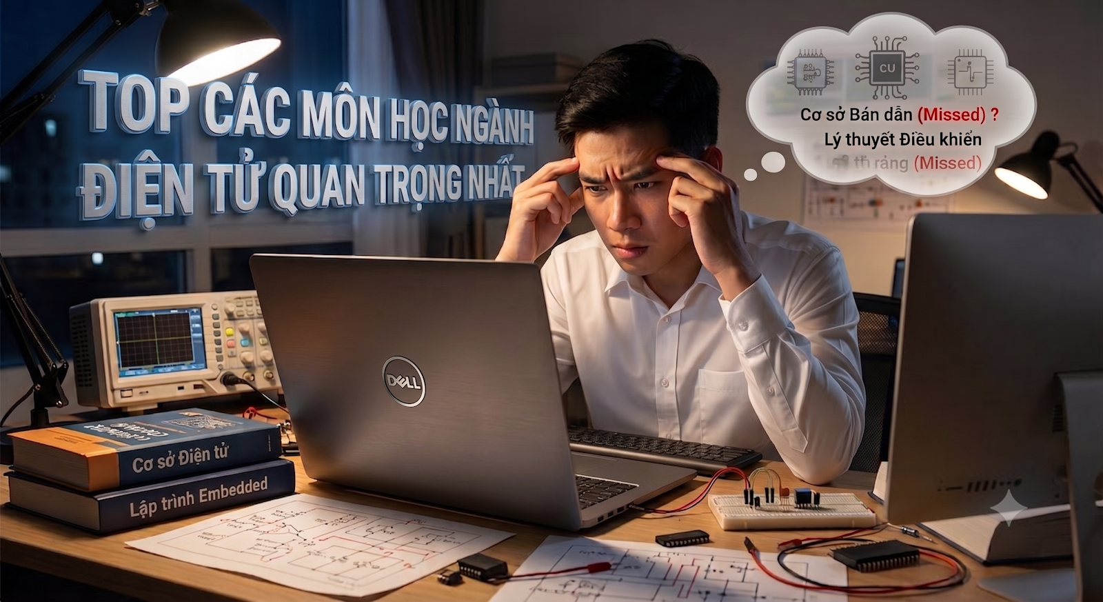 Top Các Môn Học Ngành Điện Tử Quan Trọng Nhất: Sinh Viên Không Được Học "Qua Loa"