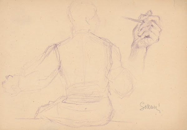 Seated from the Back