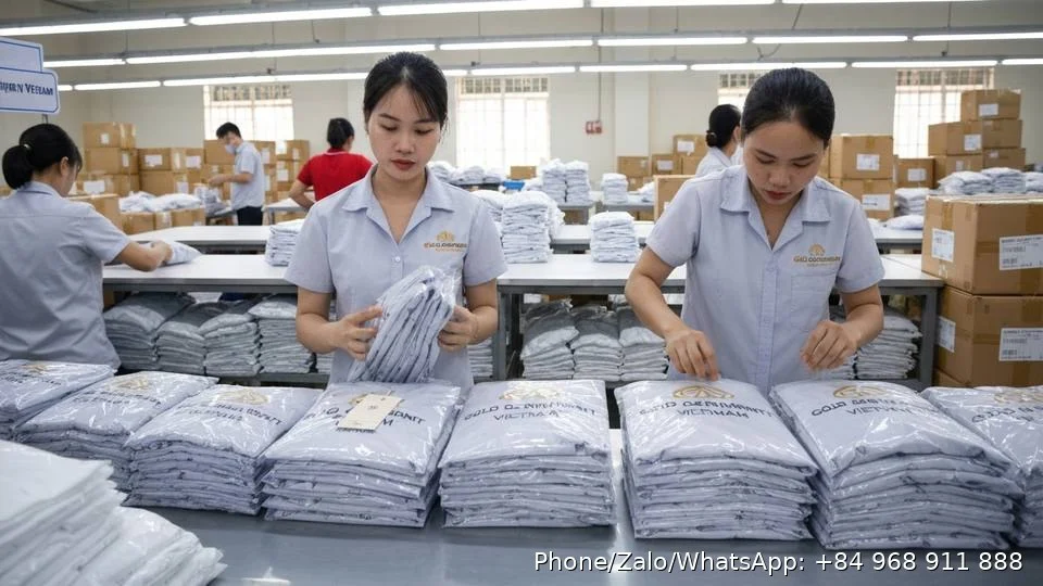 Factory Made Clothes - Gold Garment Vietnam