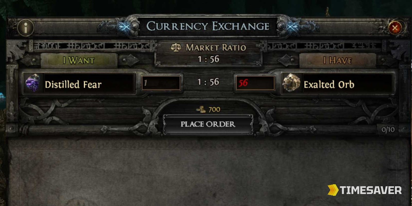 PoE2 Currency Exchange — convert bulk currency into Divine Orbs without manual trading