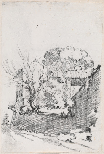 Houses beside a Road in Italy 1744 1750