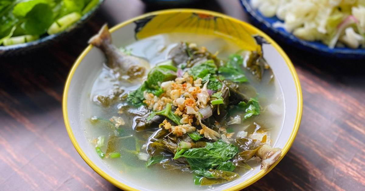 Canh Cá Giò Nấu Lá Giang