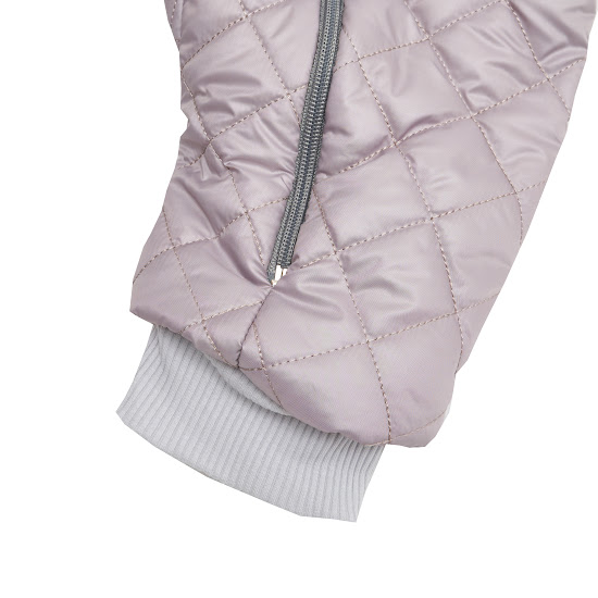 Детский комбинезон демисезон Twins Soul плащевка/флис 12-18 мес серый