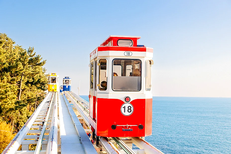 Ultimate K-Travel Guide: Conquering Haeundae Blueline Park's Sky Capsule & Beach Train in Busan - Busan, Haeundae
