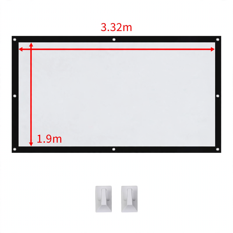 Projection screen, canvas screen
