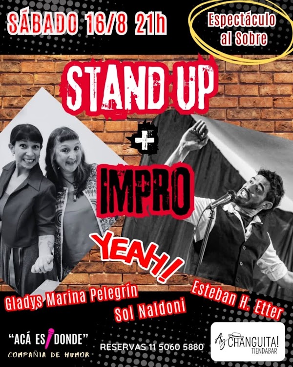 Stand Up + Impro 🔥🎤🎭