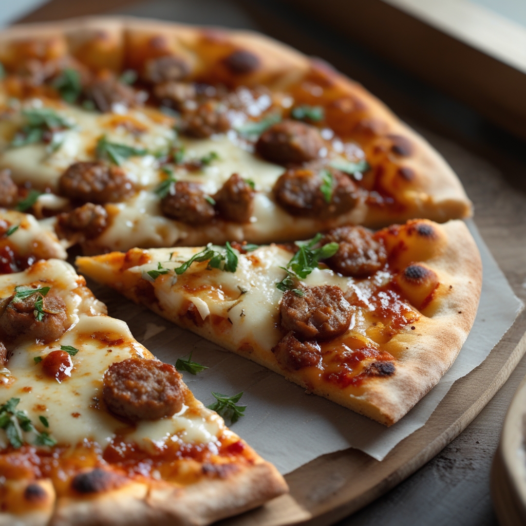 Easy Hot Sausage Feta Honey Pizza You’ll Make Again and Again – Quick & Delicious Homemade Meal