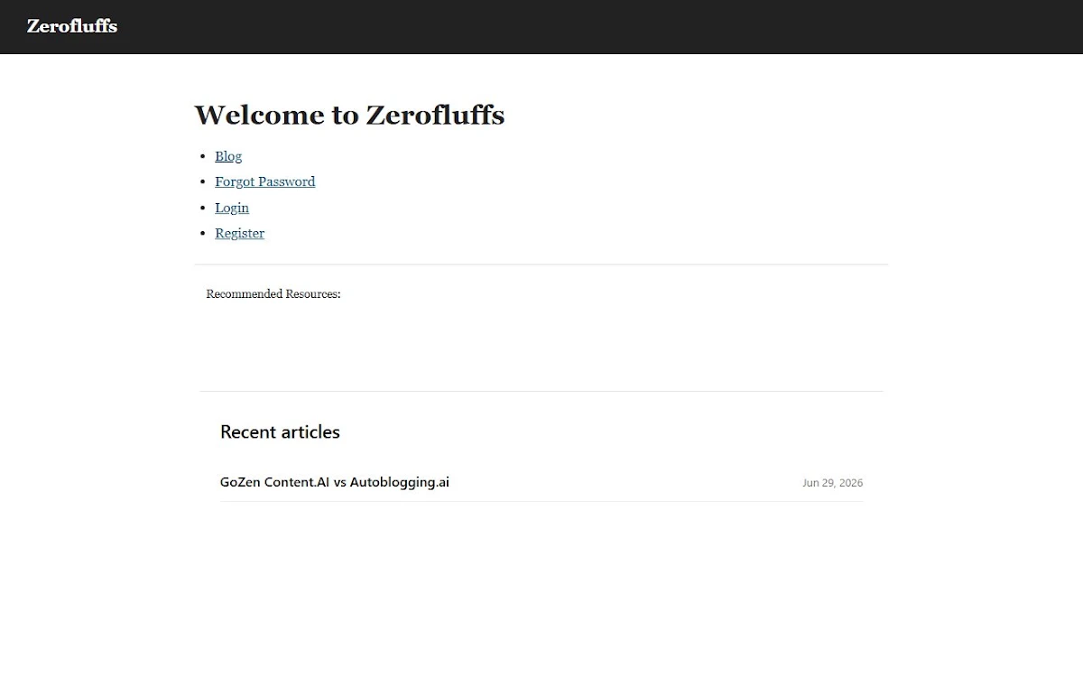 Captura de ZeroFluffs