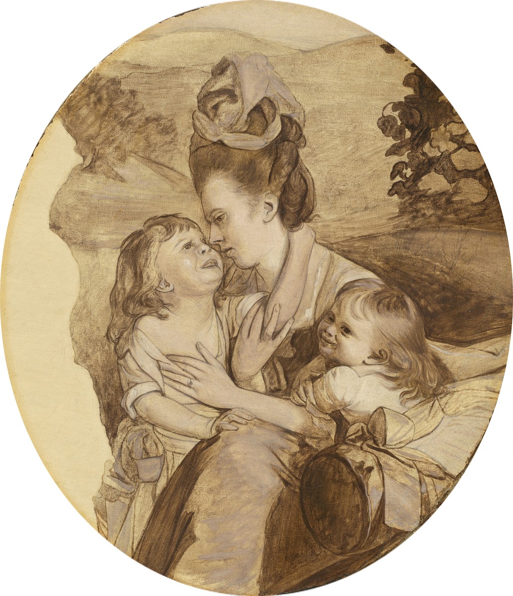 Sketch for The Copley Family 1776