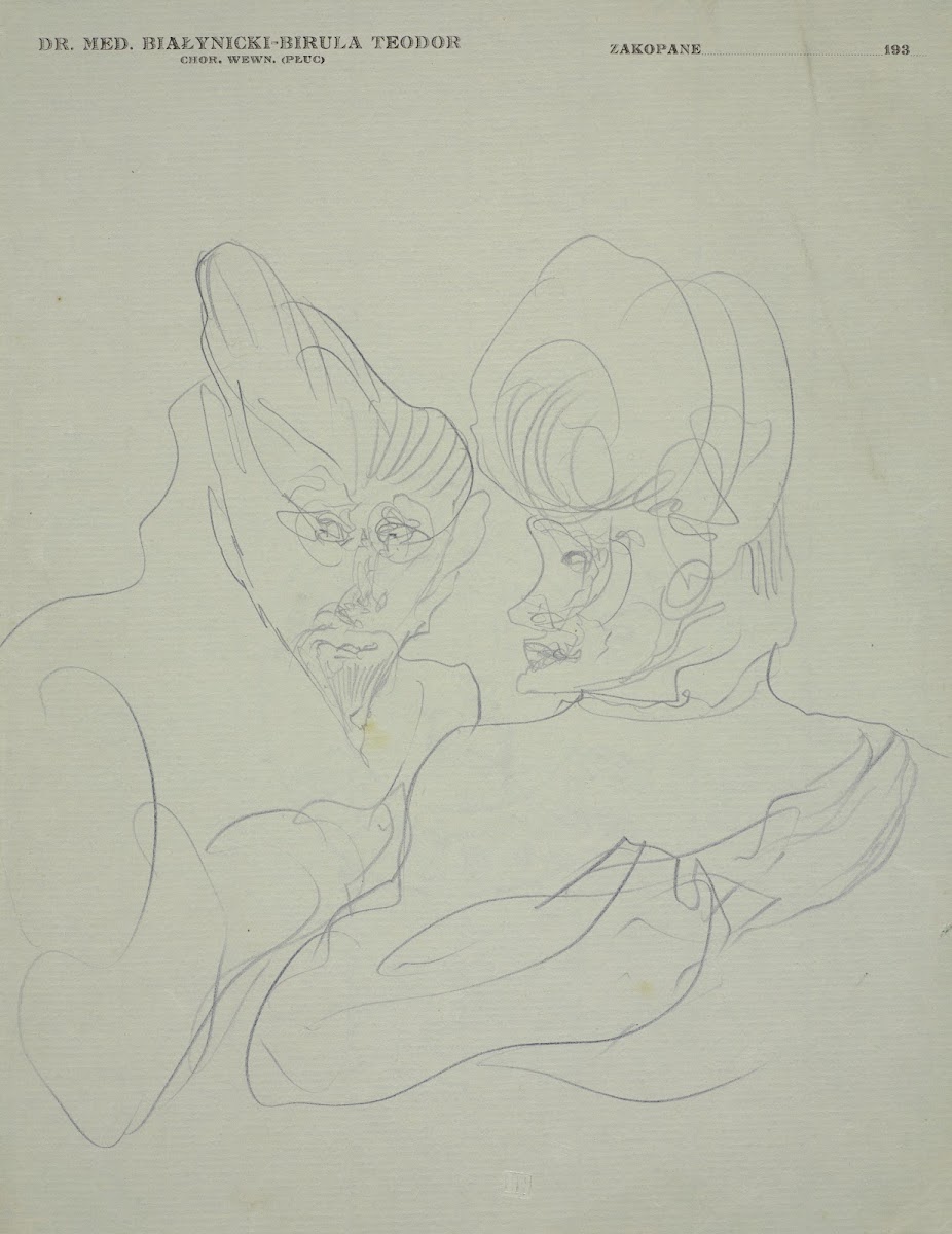 Portret Heleny i Teodora Białynickich Birula 1930 1939