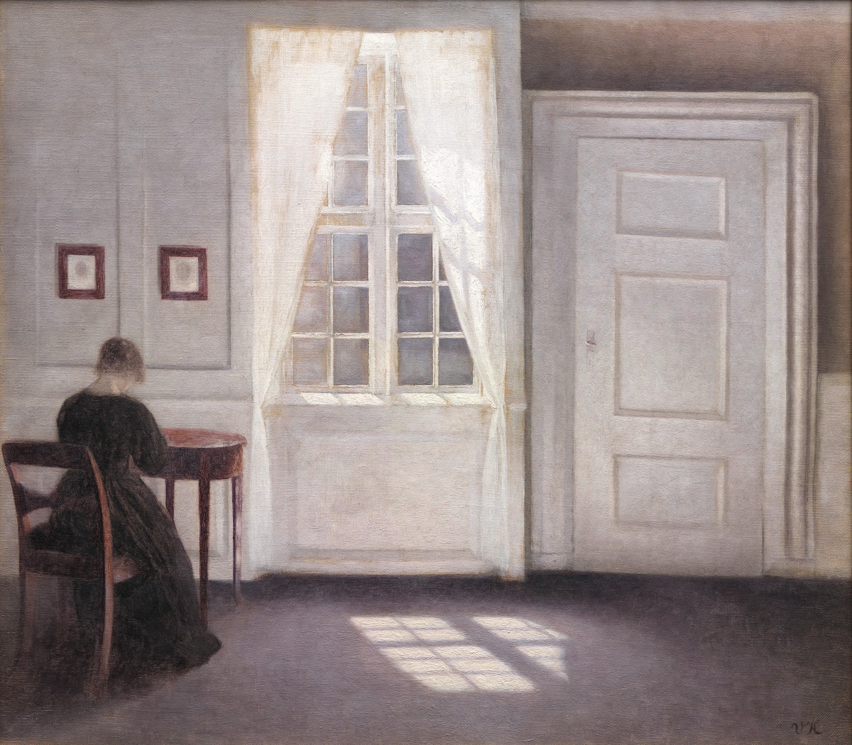 Interior in Strandgade Sunlight on the Floor 1901