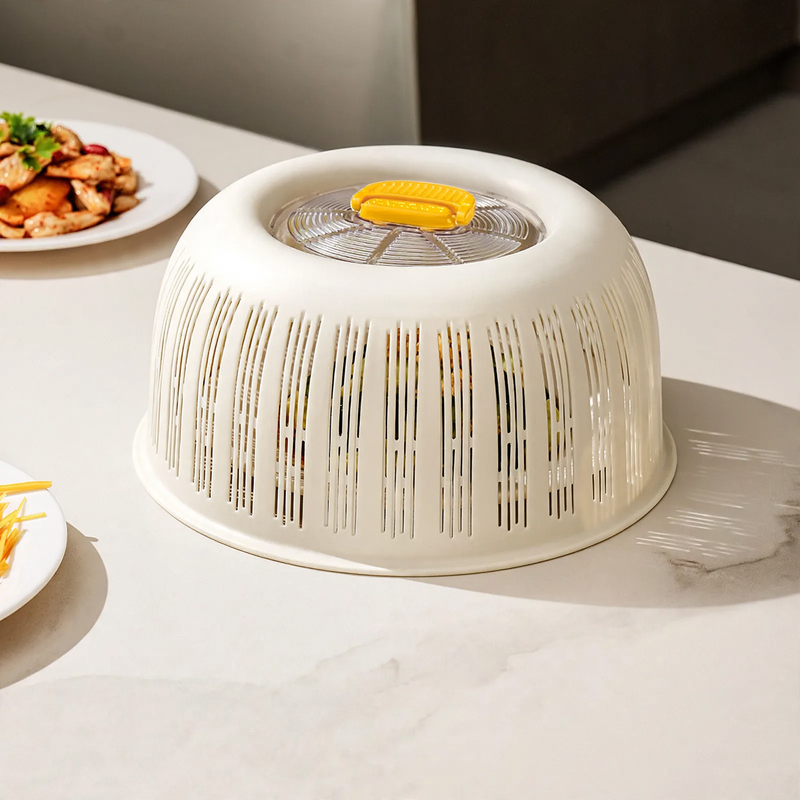 Stackable food cover made of PP, available in multiple colors