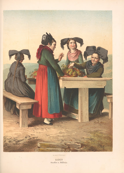Deutsche Volkstrachten Pl53 1870